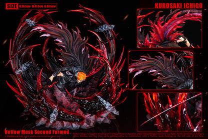 [PRE ORDER] Bleach - Hxheng × Cheng Studio - Kurosaki Ichigo Hollow Mask Second Formed (Price does not include shipping - Please Read Description)