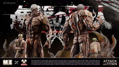 Attack On Titan - MF Studio - Reiner Braun & Armored Titan (Price Does Not Include Shipping - Please Read Description)