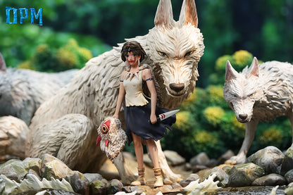 [PRE ORDER] Studio Ghibli - OPM Studio - Princess Mononoke (Price does not include shipping - Please Read Description)