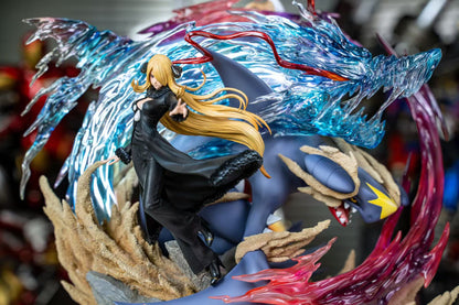[OVERSEAS STOCK] Pokemon - Fantasy Studio - Cynthia and Garchomp (Price does not include shipping - Please Read Description)
