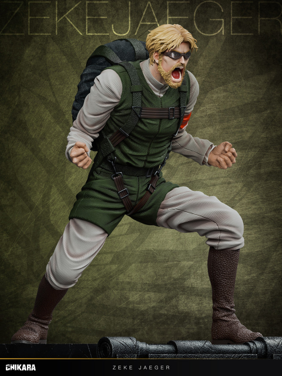 [PRE ORDER] Attack On Titan - Chikara Studio - Zeke Jaeger (Price does not inclue shipping - Please Read Description)