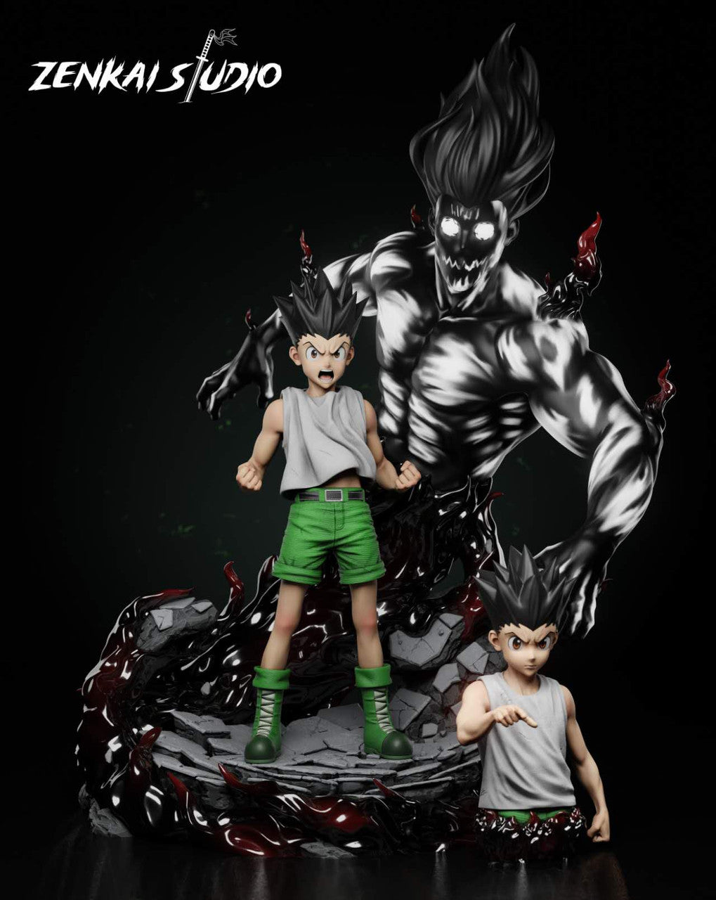 [PRE ORDER] Hunter X Hunter - Zenkai Studio - Gon Freecss (Price does not include shipping - Please Read Description)