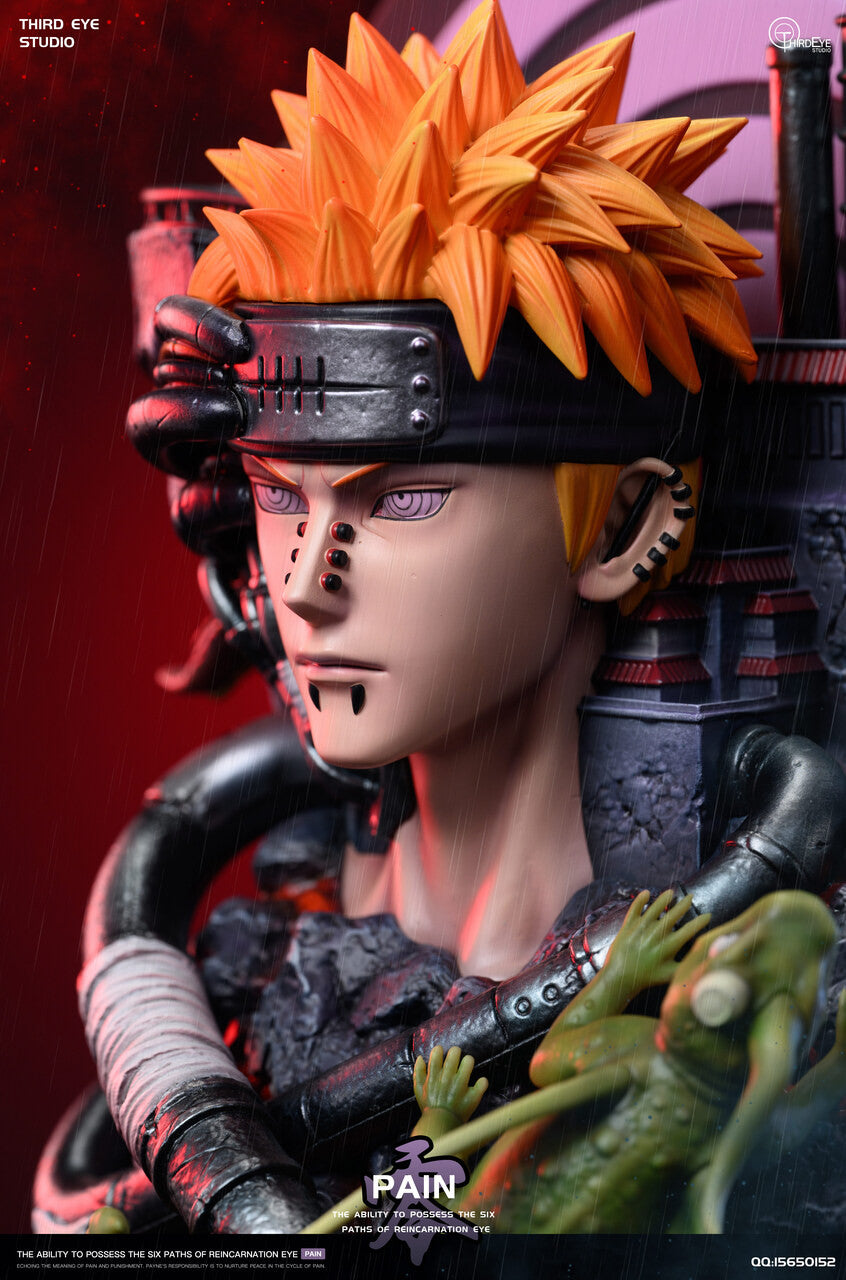 [PRE ORDER] Naruto - Third Eye Studio - Pain Bust 1/3rd Scale (Price does not include shipping - Please Read Description)