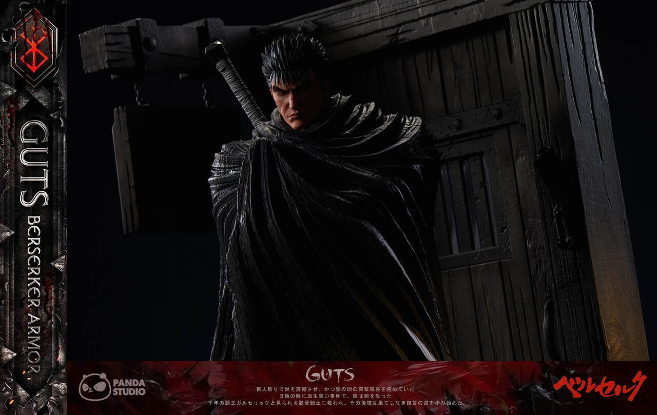 [PRE ORDER] Berserk - Panda Studio - Guts (Price does not include shipping - Please Read Description)