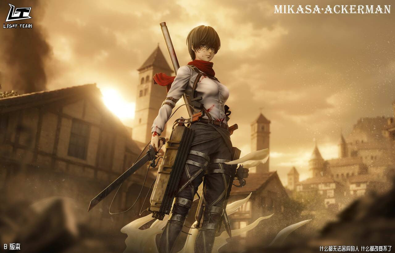 [PRE ORDER] Attack On Titan - Light Team Studio - Mikasa Ackerman 1/6th Scale (Price does not include shipping - Please Read Description)