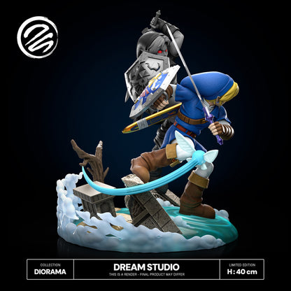 [PRE ORDER] The Legend of Zelda - Dream Studio - Link Vs Dark Link (Price does not include shipping - Please Read Description)
