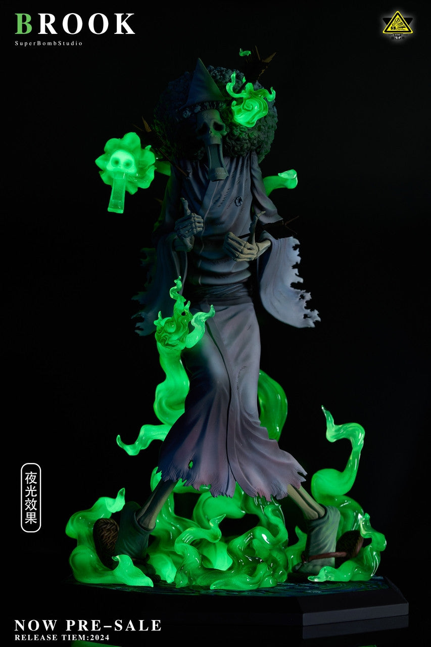 [PRE ORDER] One Piece - Super Bomb SBS Studio - Brook - Glow in The Dark (Price does not include shipping - Please Read Description)