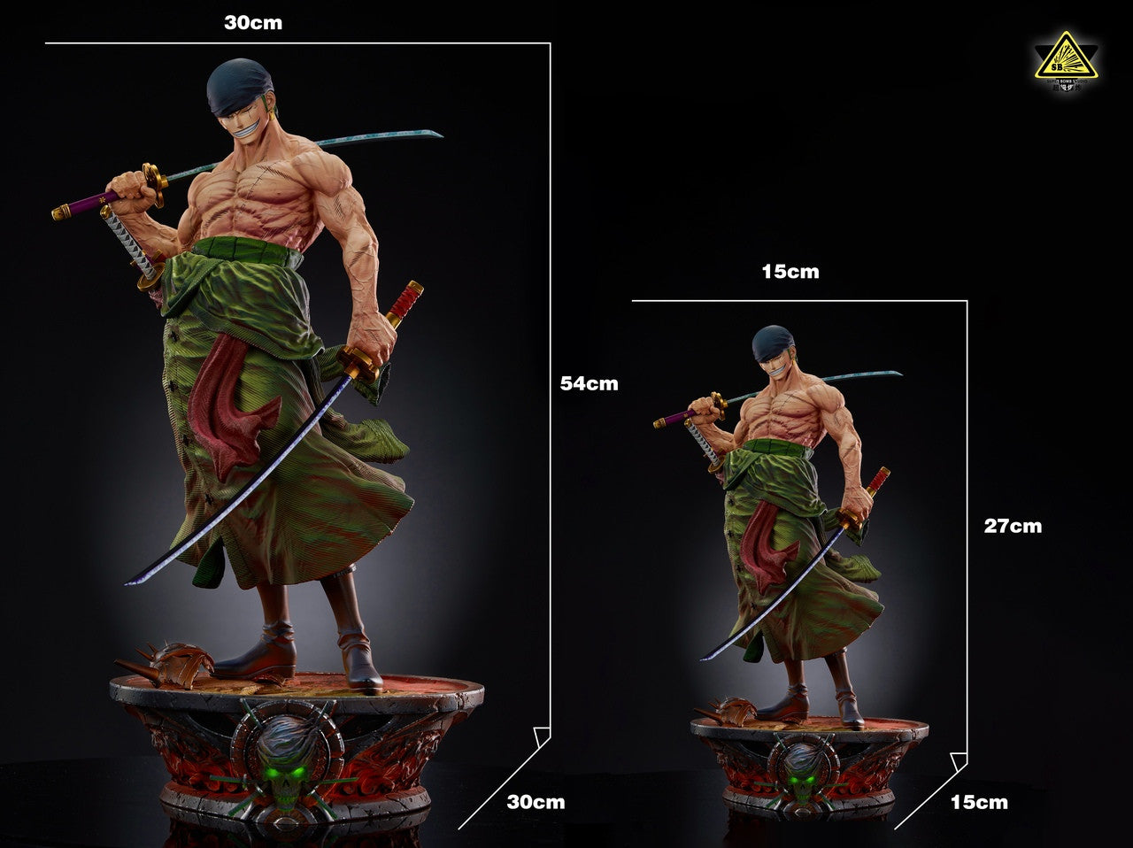 [PRE ORDER] One PIece - Super Bomb SBS Studio - Zoro (Price does not include shipping - Please Read Description)