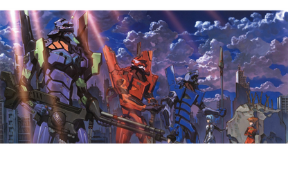 Neon Genesis Evangelion - Neon Genesis Evangelion Cast Style 2 Mousepad