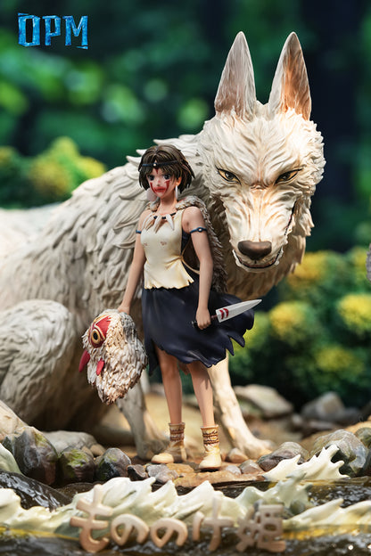 [PRE ORDER] Studio Ghibli - OPM Studio - Princess Mononoke (Price does not include shipping - Please Read Description)