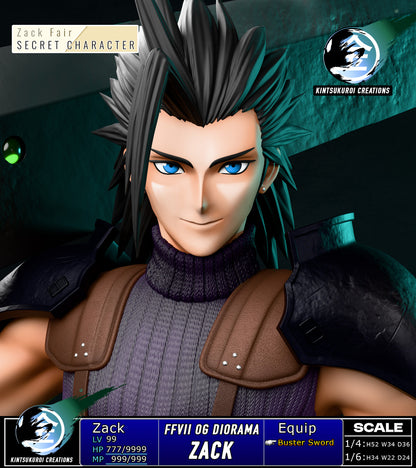 [PRE ORDER] Final Fantasy - Kintsukuroi Creations Studio - Final Fantasy 7 Zack OG (Price does not include shipping - Please Read Description)