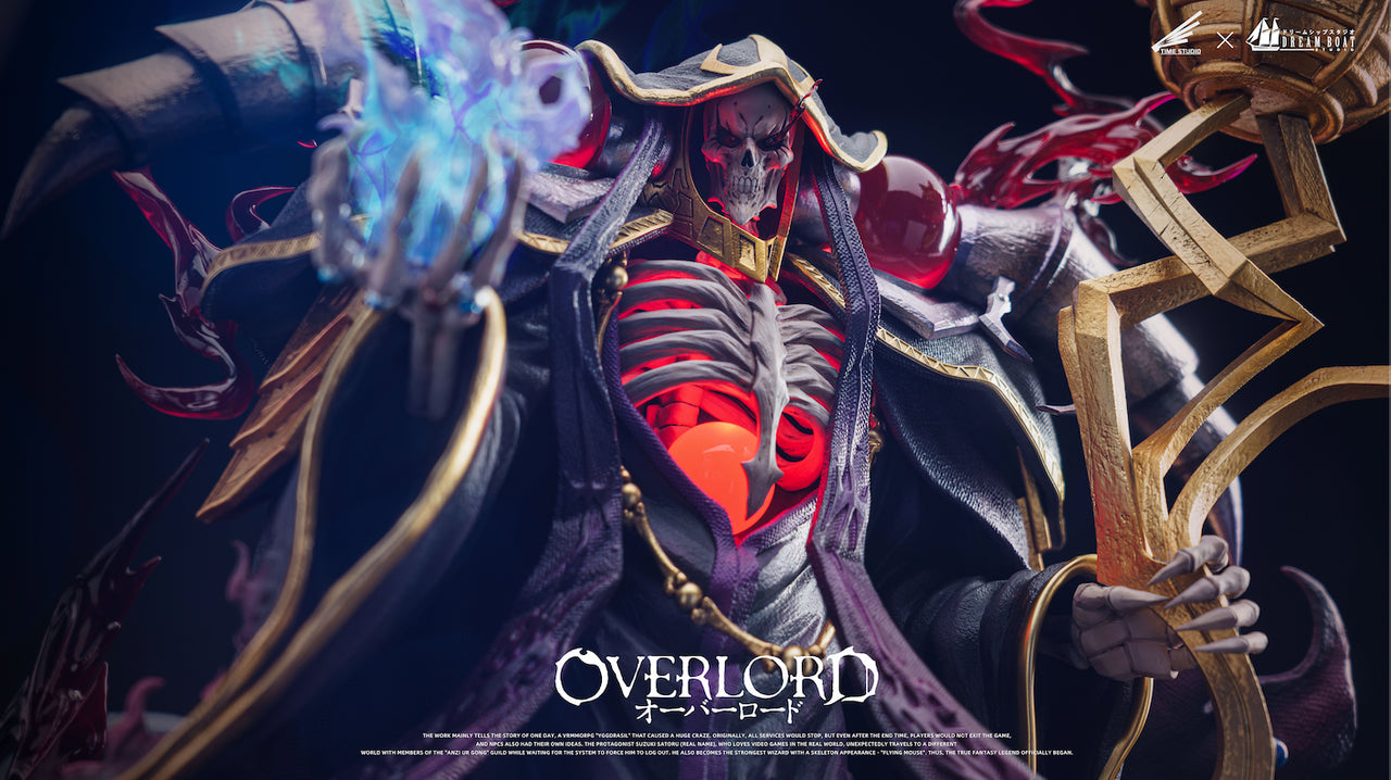 [PRE ORDER] Overlord - Dream Boat x Time Studio Studio - Ainz Ooal Gown (Price does not include shipping - Please Read Description)