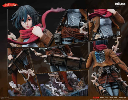 [PRE ORDER] Attack On Titan - MWZB Studio - Mikasa Ackerman (Price does not include shipping - Please Read Description)