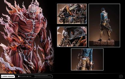 [PRE ORDER] Attack On Titan - Hertz Studio - Bertholdt Hoover & Colossal Titan (Price does not include shipping - Please Read Description)