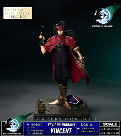[PRE ORDER] Final Fantasy - Kintsukuroi Creations Studio - Final Fantasy 7 Vincent OG (Price does not include shipping - Please Read Description)