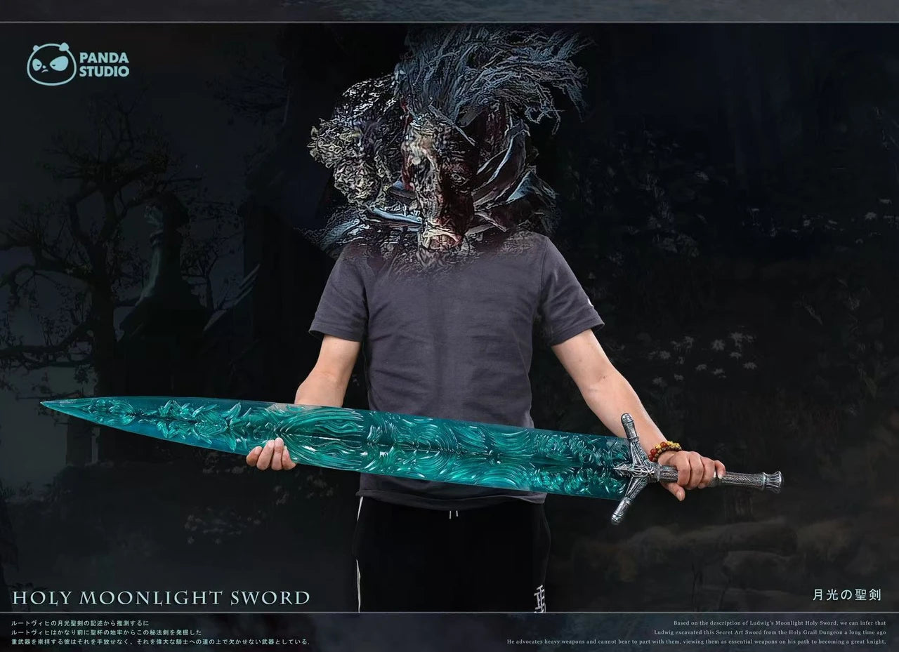 [PRE ORDER] Elden Ring - Panda Studio - Holy Moonlight Sword 1/1 Scale Resin (Price does not include shipping - Please Read Description)