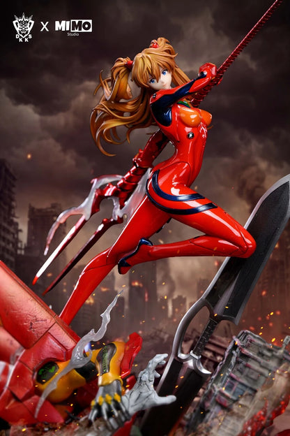 [PRE ORDER] Neon Genesis - Dark King x MiMo Studio - Asuka Combat Suit (Price does not include shipping - Please Read Description)