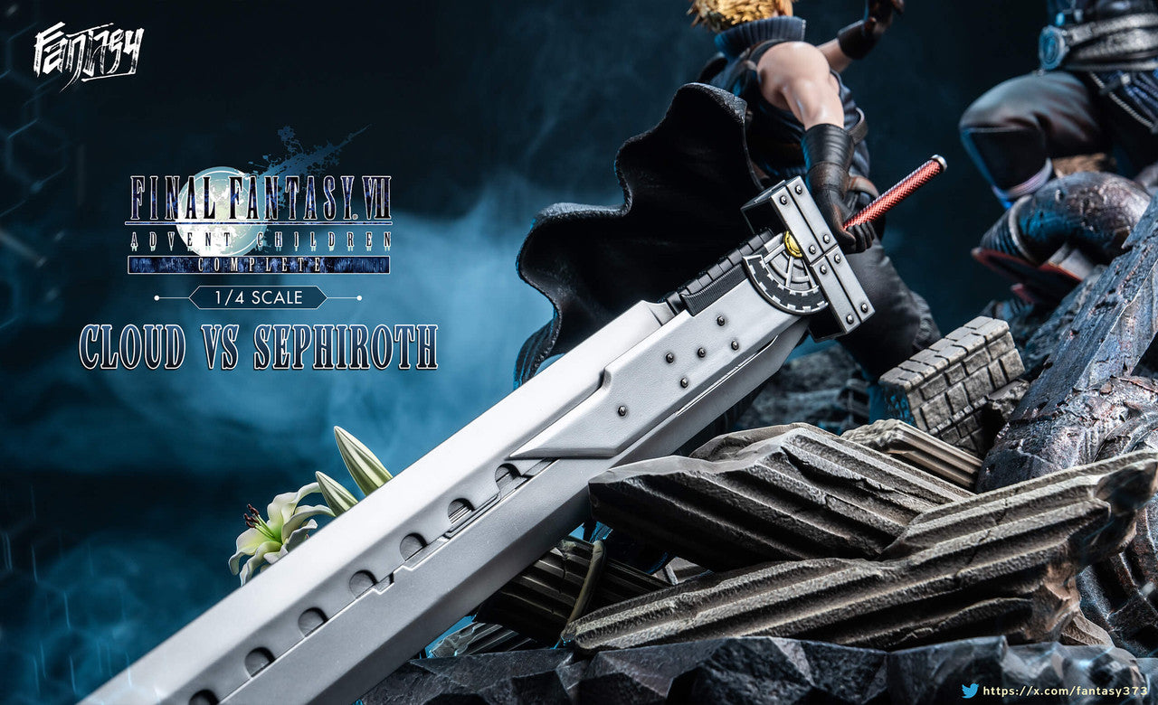 [PRE ORDER] Final Fantasy - Fantasy Studio - Cloud Vs Sephiroth 1/4th Scale (Price does not include shipping - Please Read Description)