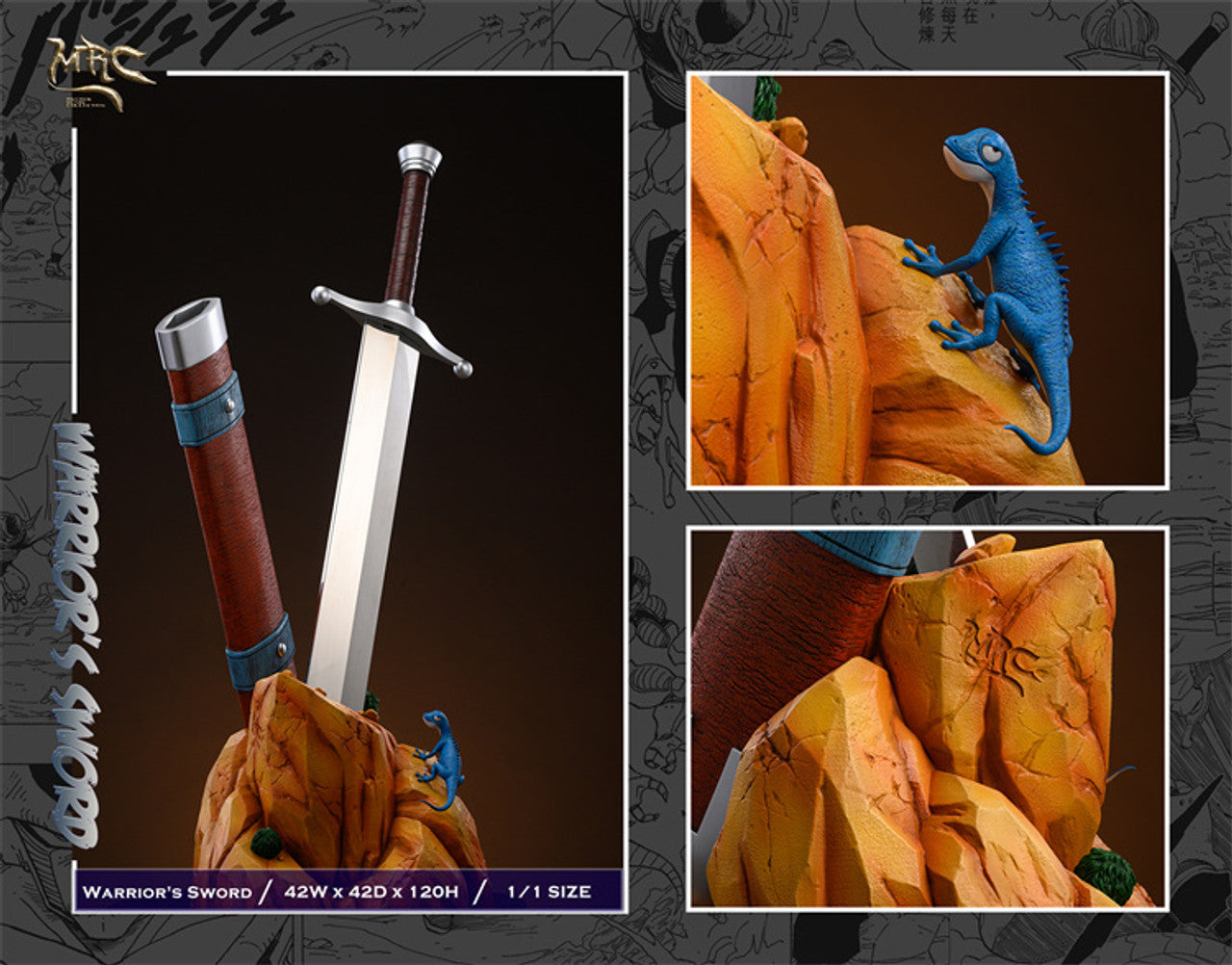 Dragon Ball - MRC Studio - Trunks Warrior's Resin Sword 1/1 Life Size (Price Does Not Include Shipping - Please Read Description)