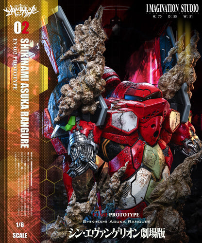 [PRE ORDER] Neon Genesis Evangelion - Imagination YY Studio - Asuka Langley & Rei Ayanami (Price does not include shipping - Please Read Description)