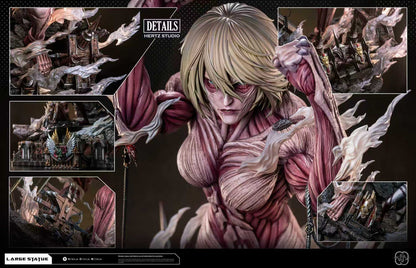 [PRE ORDER] Attack On Titan - Hertz Studio - Annie Leonhart & Female Titan (Price does not include shipping - Please Read Description)