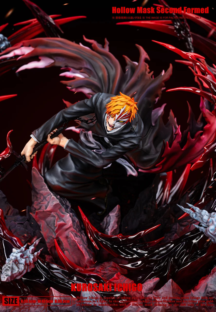 [PRE ORDER] Bleach - Hxheng × Cheng Studio - Kurosaki Ichigo Hollow Mask Second Formed (Price does not include shipping - Please Read Description)
