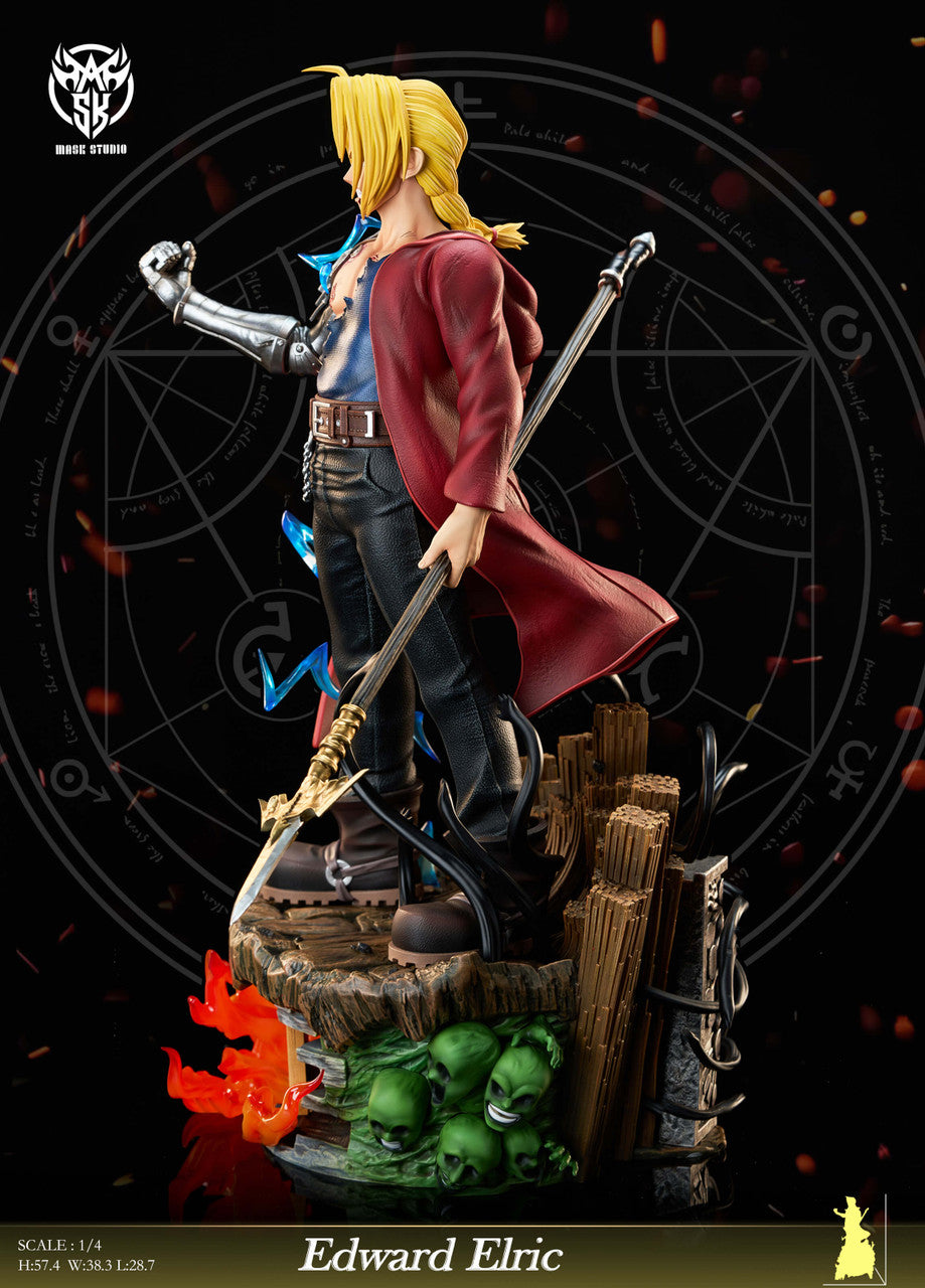 [PRE ORDER] FullMetal Alchemist FMA - Mask Studio - Edward Elric (Price does not include shipping - Please Read Description)