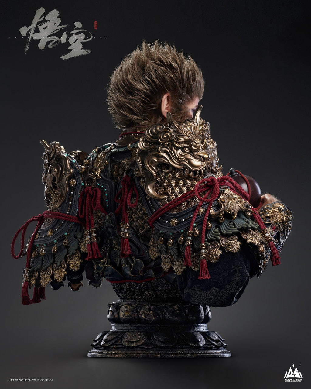 [PRE ORDER] Black Myth WuKong LICENSED - Queen Studios - Wukong 1/1 Bust (Price does not include shipping - Please Read Description)