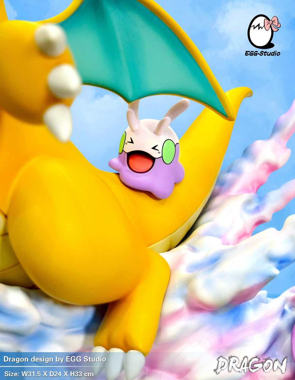 [PRE ORDER] Pokemon - Egg Studio - Dragon Group With Dragonite (Price does not include shipping - Please Read Description)