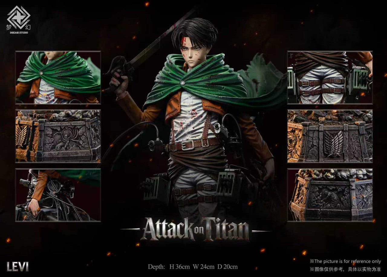 [PRE ORDER] Attack on Titan - Dream Studio - Levi Ackerman (Price does not include shipping - Please Read Description)