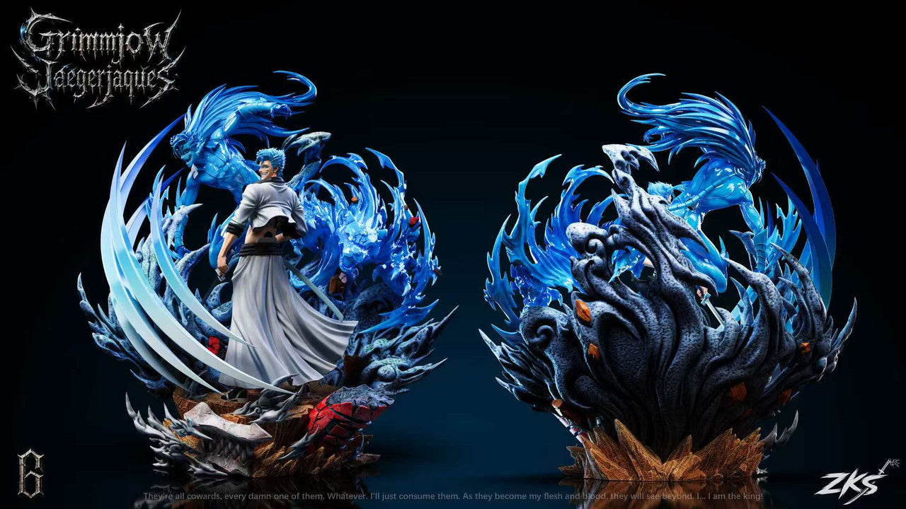 [PRE ORDER] Bleach - Zenkai Studio - Grimmjow Jaegerjaquez (Price does not include shipping - Please Read Description)