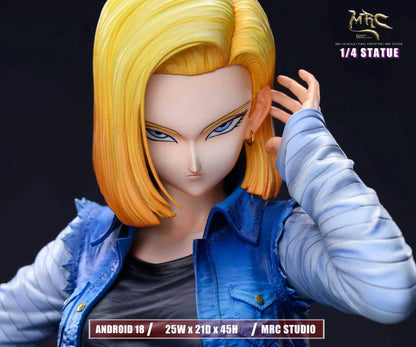[PRE ORDER] Dragon Ball - MRC Studio - Life Size 1:1 Android 18 (Price does not include shipping - Please Read Description)