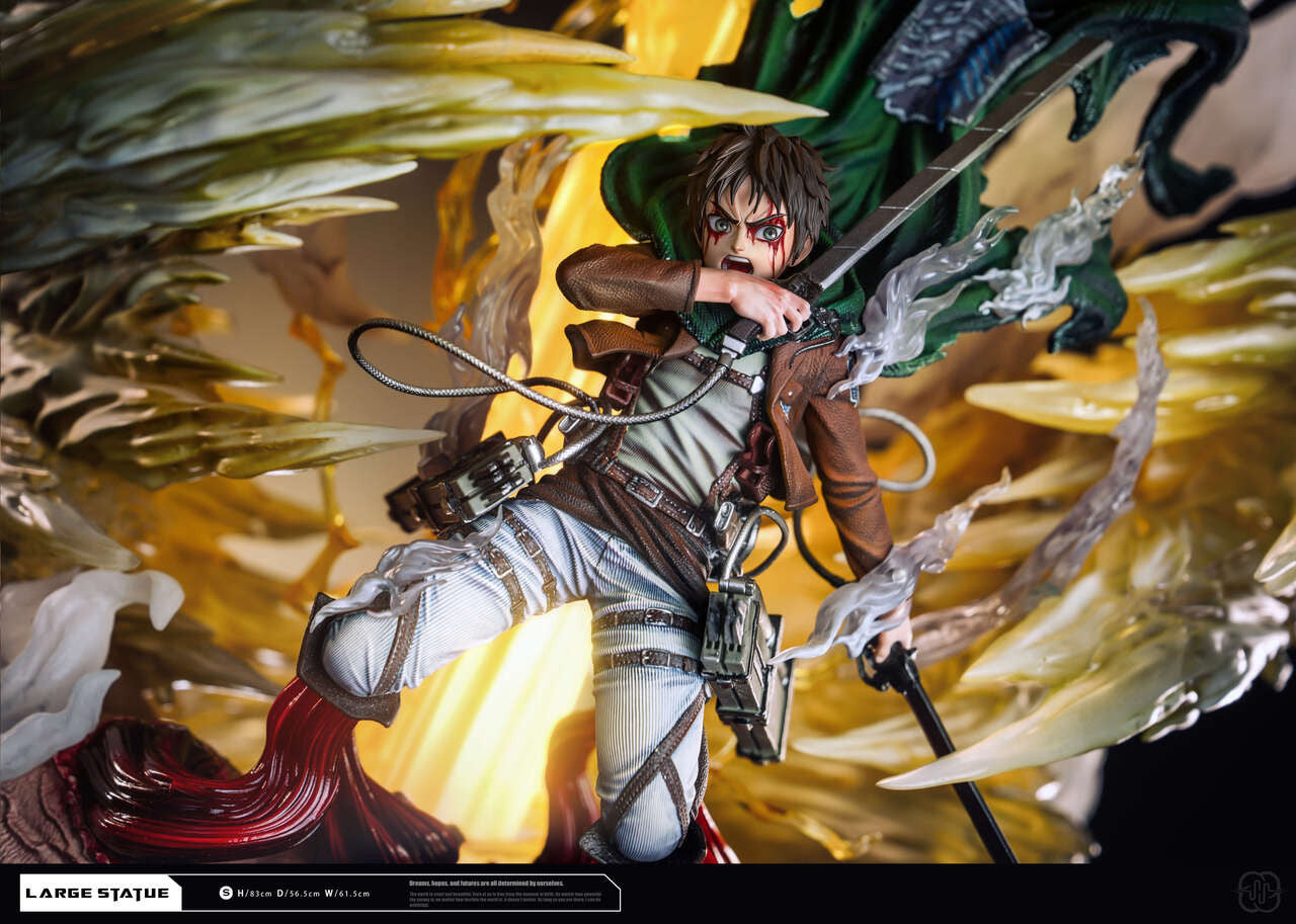 [PRE ORDER] Attack On Titan - Hertz Studio - Eren Jaeger & Attack Titan (Price does not include shipping - Please Read Description)