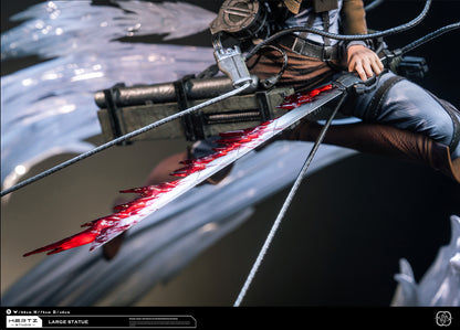 [PRE ORDER] Attack On Titan - Hertz Studio - Mikasa Ackerman VS Female Titan (Price does not include shipping - Please Read Description)