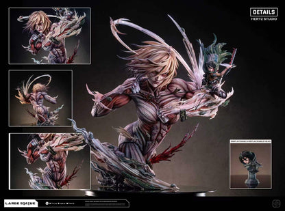 [PRE ORDER] Attack On Titan - Hertz Studio - Attack Titan & Female Titan (Price does not include shipping - Please Read Description)