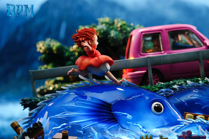 [PRE ORDER] Studio Ghibli - OPM Studio - Ponyo on the Cliff With LED (Price does not include shipping - Please Read Description)