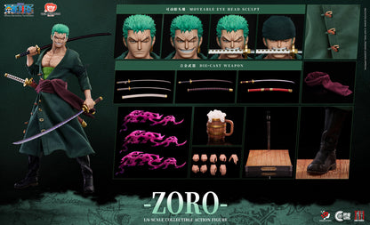 [PRE ORDER] One Piece - Jimei Palace Studio - Roronoa Zoro Action Figure (Price does not include shipping - Please Read Description)