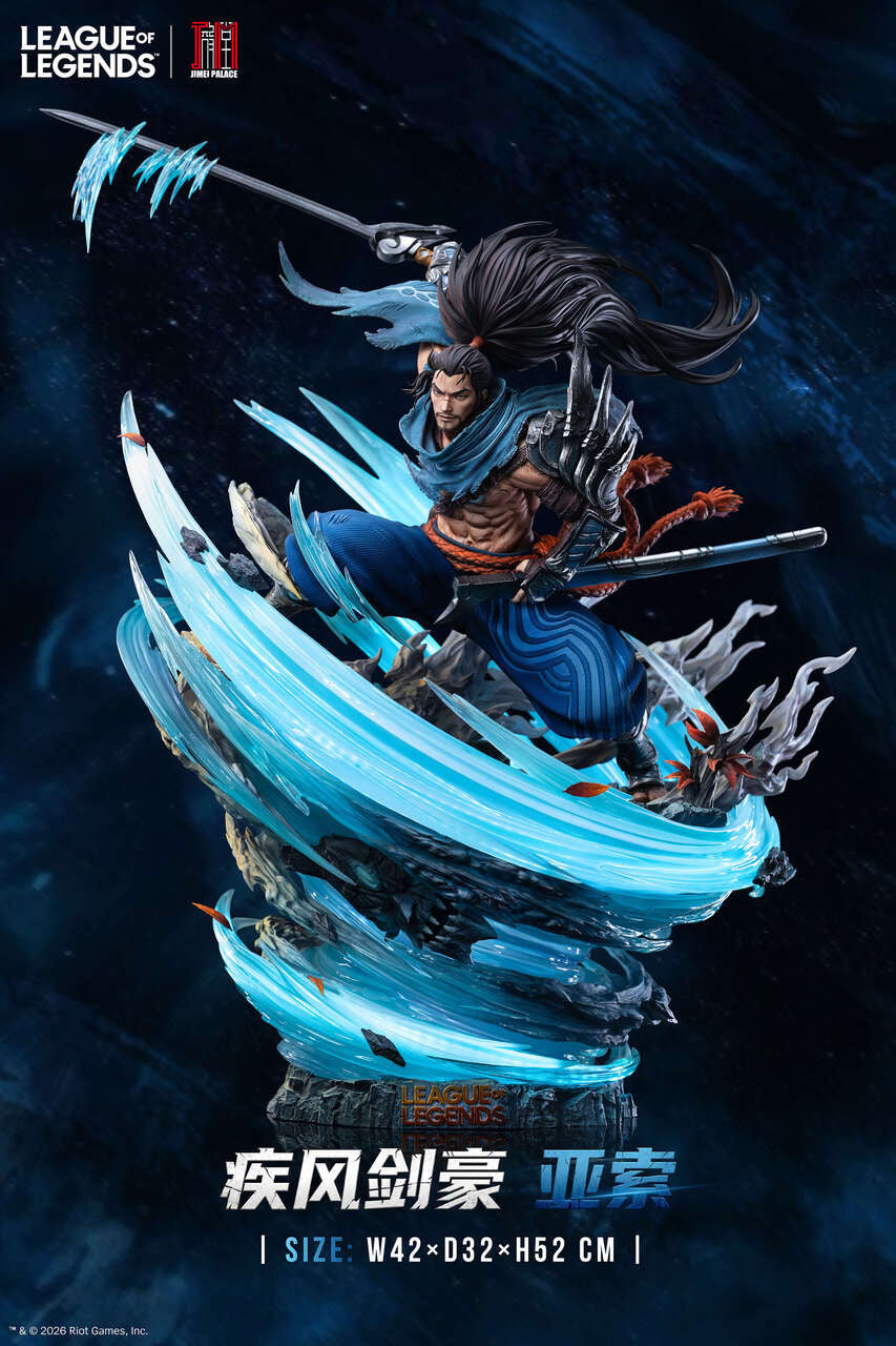 [PRE ORDER] League of Legends - Jimei Palace Studio - The Unforgiven Yasuo (Price does not include shipping - Please Read Description)