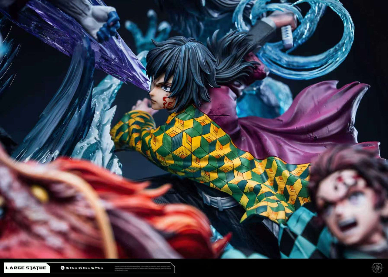 [PRE ORDER] Demon Slayer - Hertz Studio - Kamado Tanjiro & Tomioka Giyu vs Akaza (Price does not include shipping - Please Read Description)