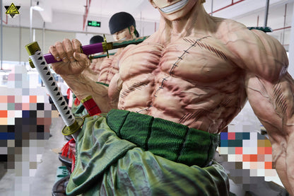[OVERSEAS STOCK] One Piece - Super Bomb Studio 1/1 scale Life Size Zoro (Price does not Include Shipping - Please Read Description)