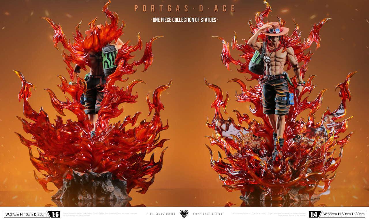 [PRE ORDER] One Piece - Okr Studio - Portgas D. Ace (Price does not include shipping - Please Read Description)