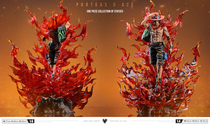 [PRE ORDER] One Piece - OKR Studio - Portgas D. Ace (Price does not include shipping - Please Read Description)