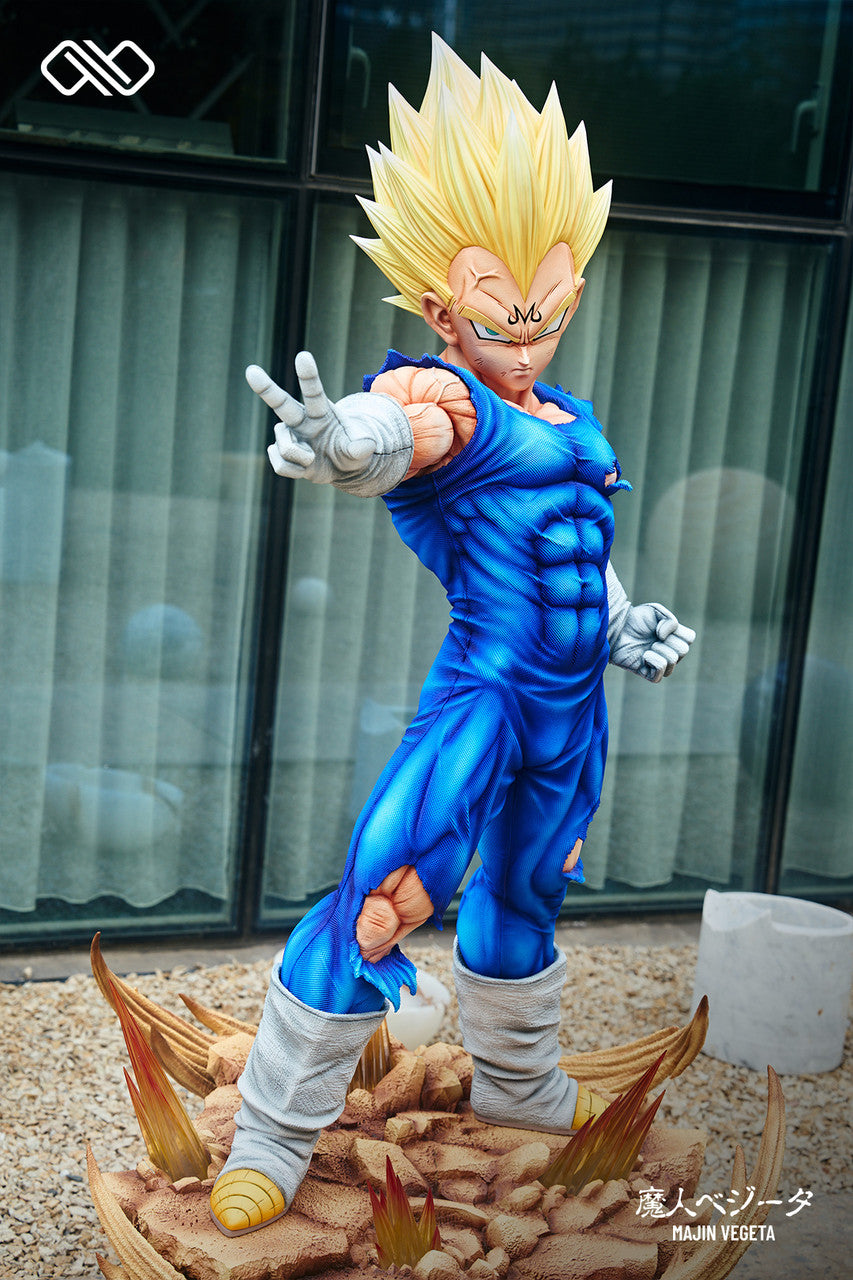 [PRE ORDER] Dragon Ball - Infinite Studio - Life Size 1:1 Majin Vegeta (Price does not include shipping - Please Read Description)