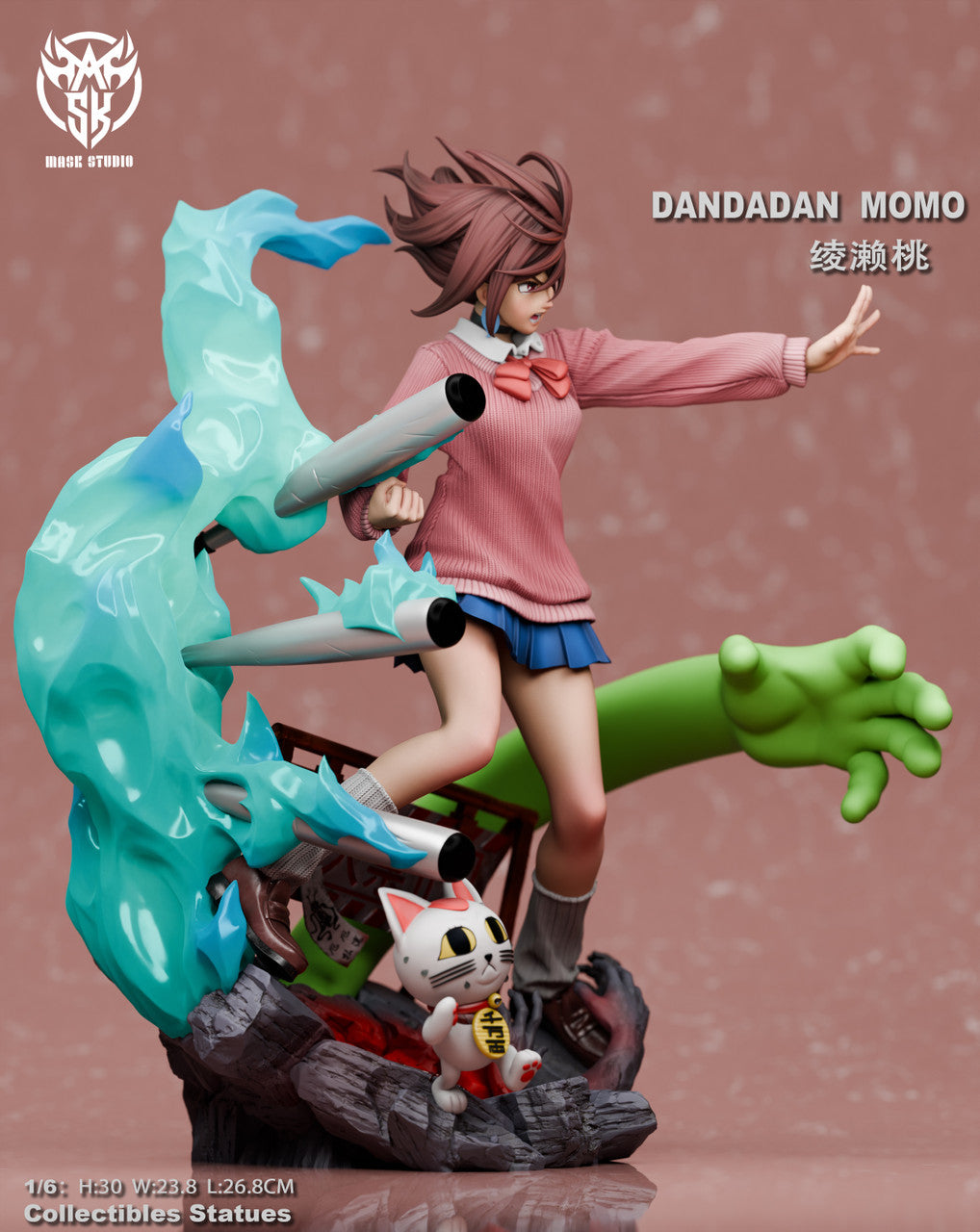 [PRE ORDER] DanDaDan - Mask Studio - Ayase Momo 1/6th Scale (Price does not include shipping - Please Read Description)