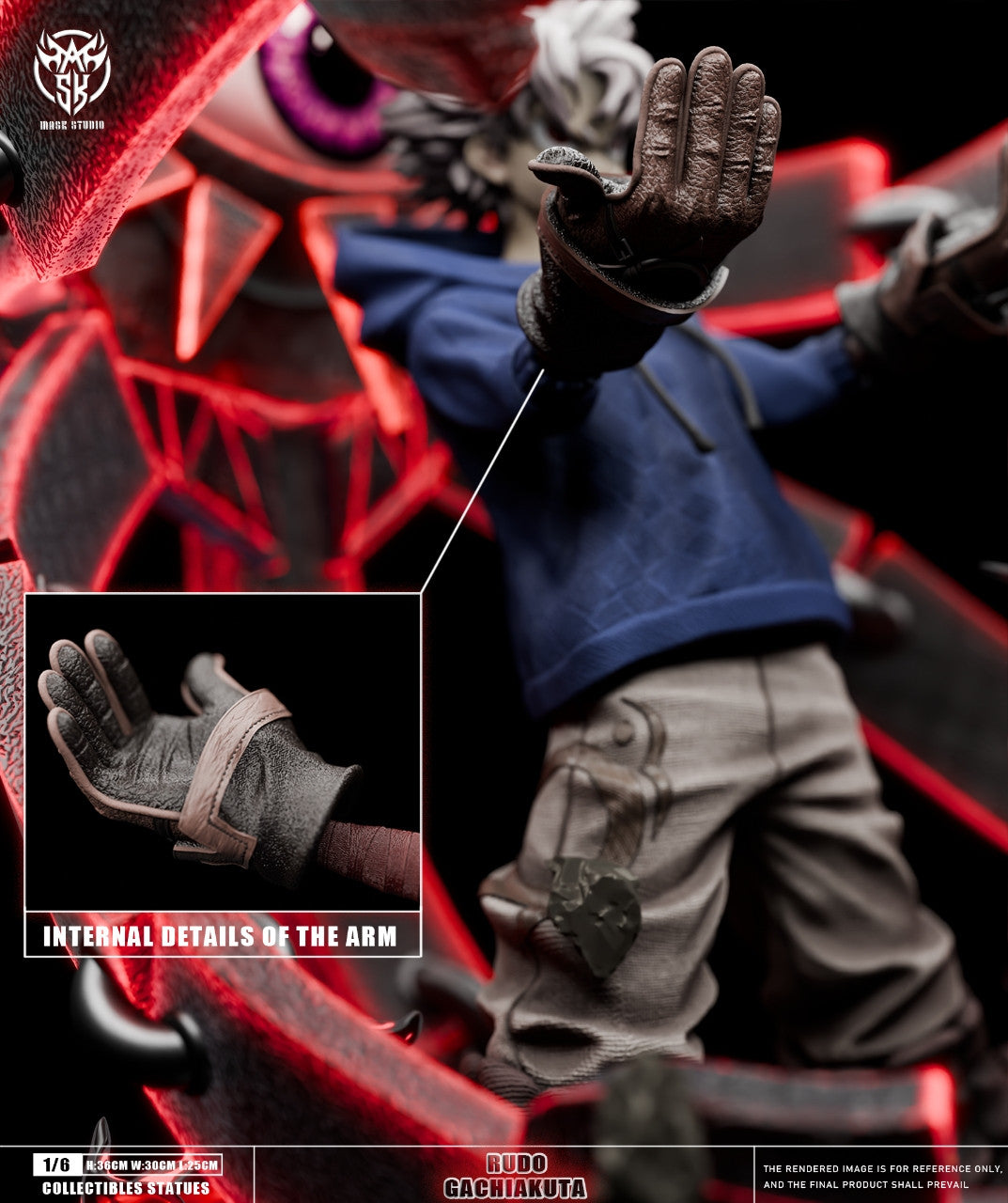 PRE ORDER] Gachiakuta - Mask Studio - Rudo Surebrec (Price does