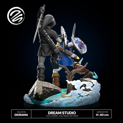 [PRE ORDER] The Legend of Zelda - Dream Studio - Link Vs Dark Link (Price does not include shipping - Please Read Description)