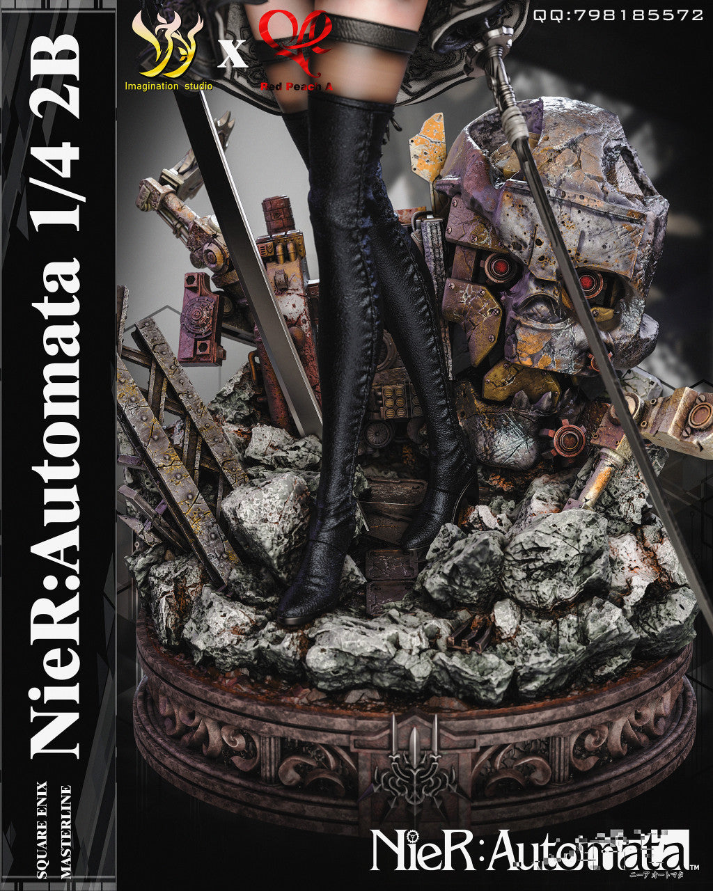 [PRE ORDER] Nier Automata - YY Imagination Studio  - 2B 1/4 (Price does not include shipping - Please Read Description)