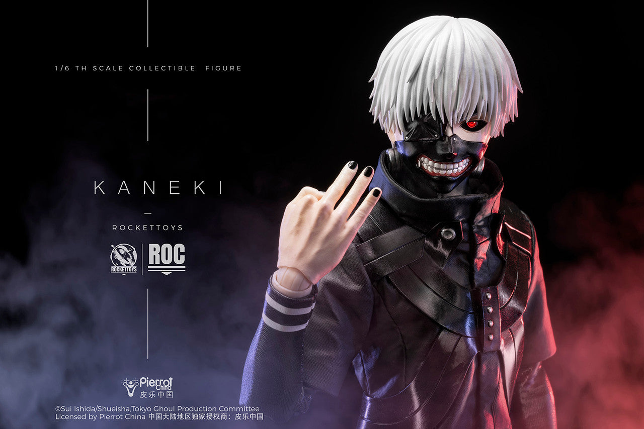 [PRE ORDER] Tokyo Ghoul - Rocket Toys Studio - Kaneki Ken Combat Suit PVC Action Figure Licensed (Price does not include shipping - Please Read Description)