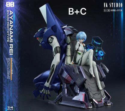 [PRE ORDER] Neon Genesis - FA Fallen Angel Studio - Ayanami Rei (Price does not include shipping - Please Read Description)