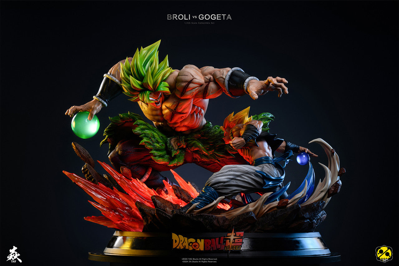 [PRE ORDER] Dragon Ball - 2% Studio - Broly VS Gogeta 1/4 (Price does not include shipping - Please Read Description)